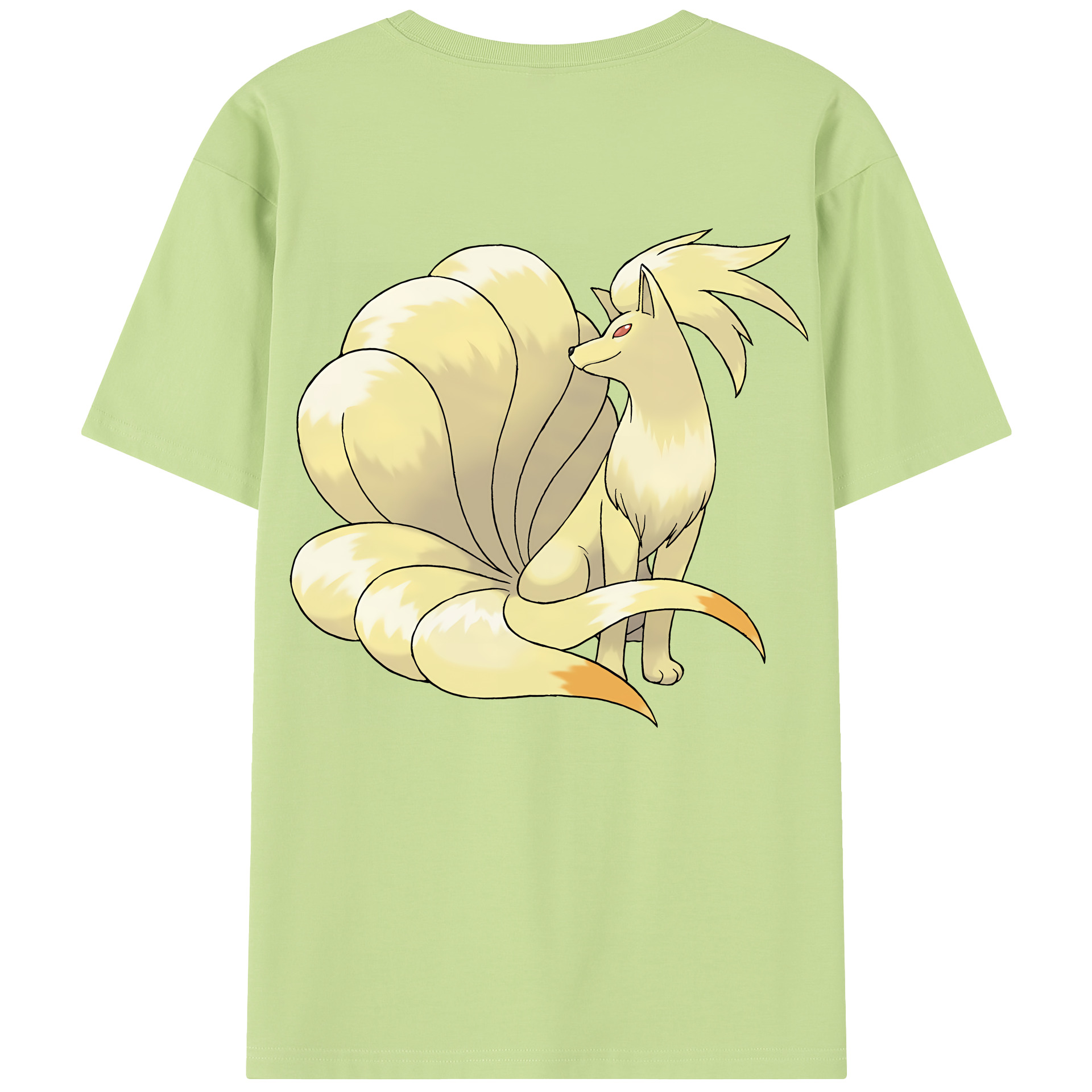 （画像用） ポケットモンスター Pokémon 綿100％半袖Tシャツ（背面プリント）